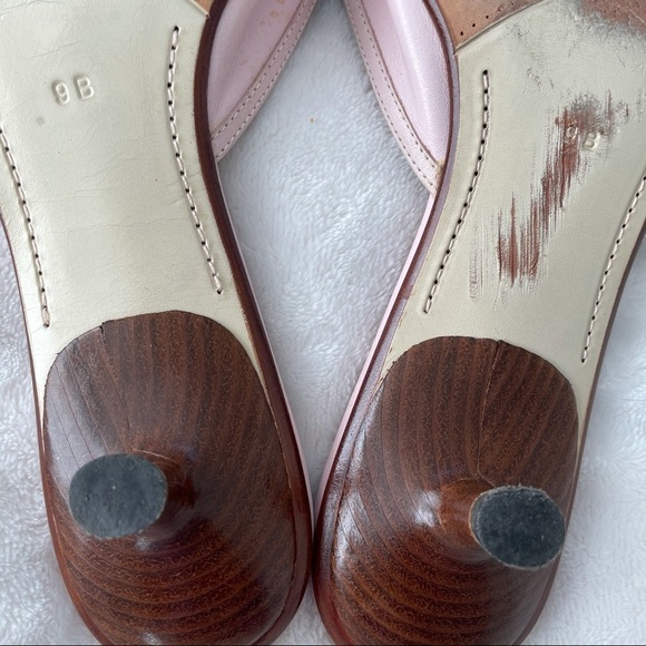 Cole Haan Pink brown mules - Picture 2 of 8